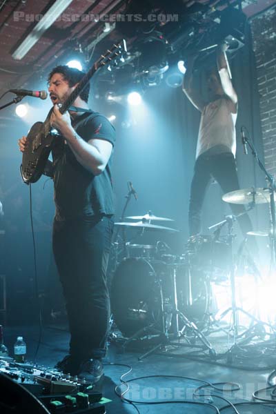 FOALS - 2012-12-13 - PARIS - La Maroquinerie - Yannis Philippakis - Jack Bevan